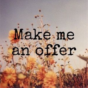 All reasonable offers are considered!